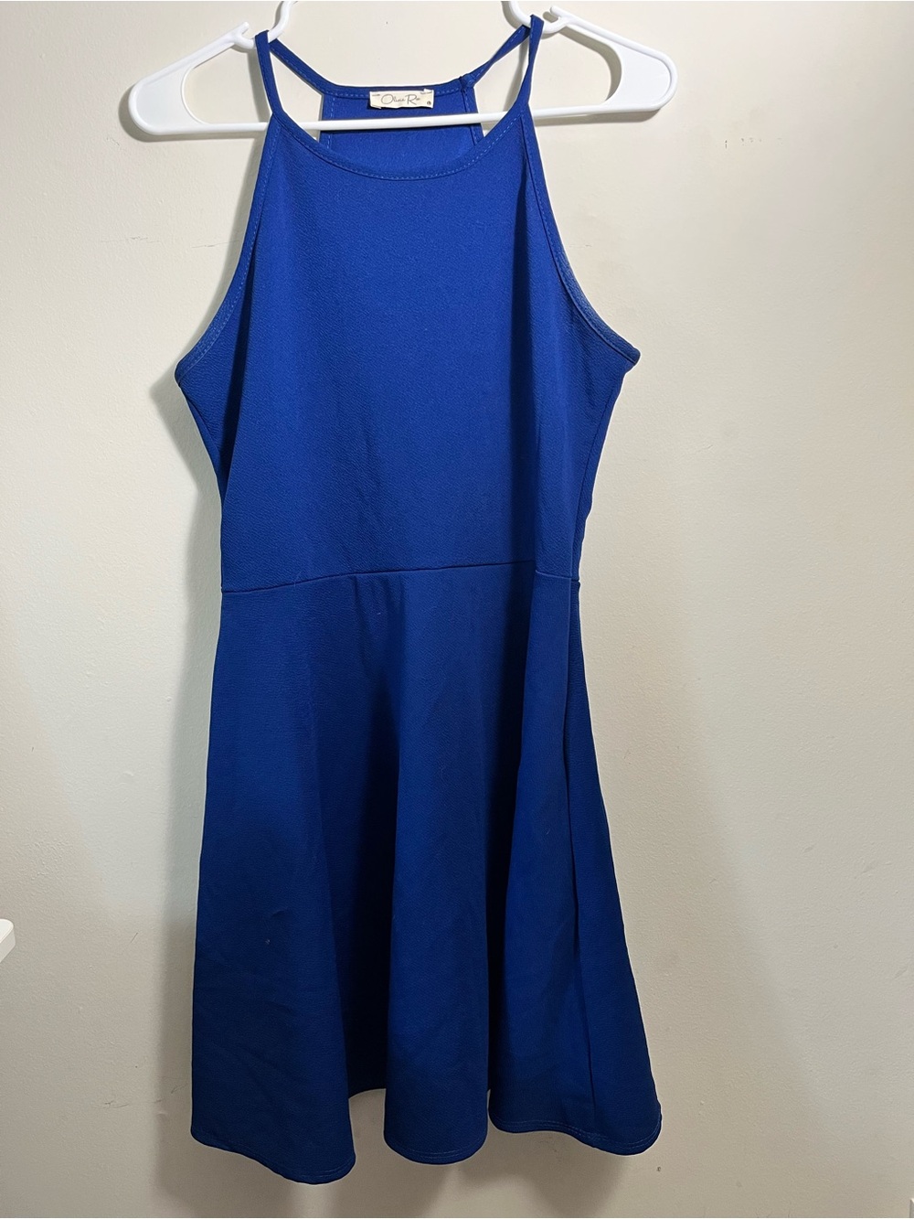 Olivia Rae Royal Blue Mini Dress